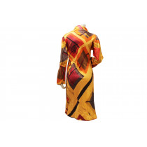 Fendi Abito Seta Fantasia