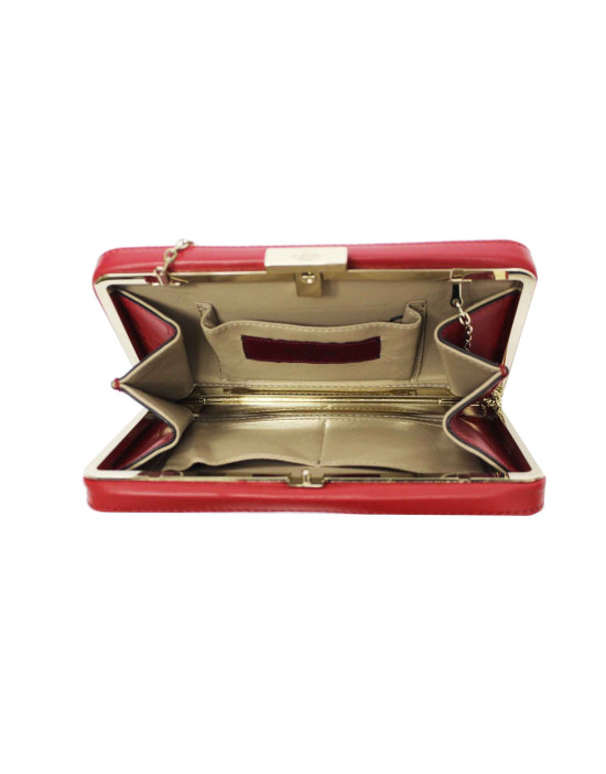 Valentino Clutch Rossa