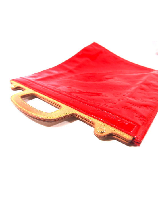 Louis Vuitton San Plat Vernis Rossa
