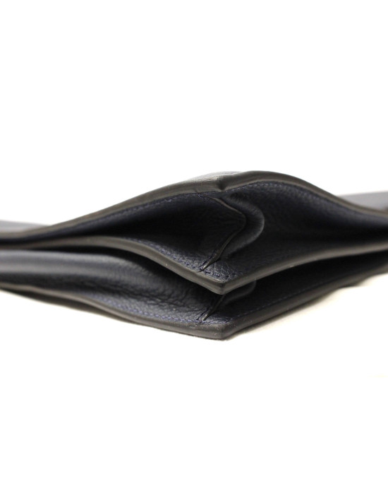 Hermes Cartella In Pelle Blu